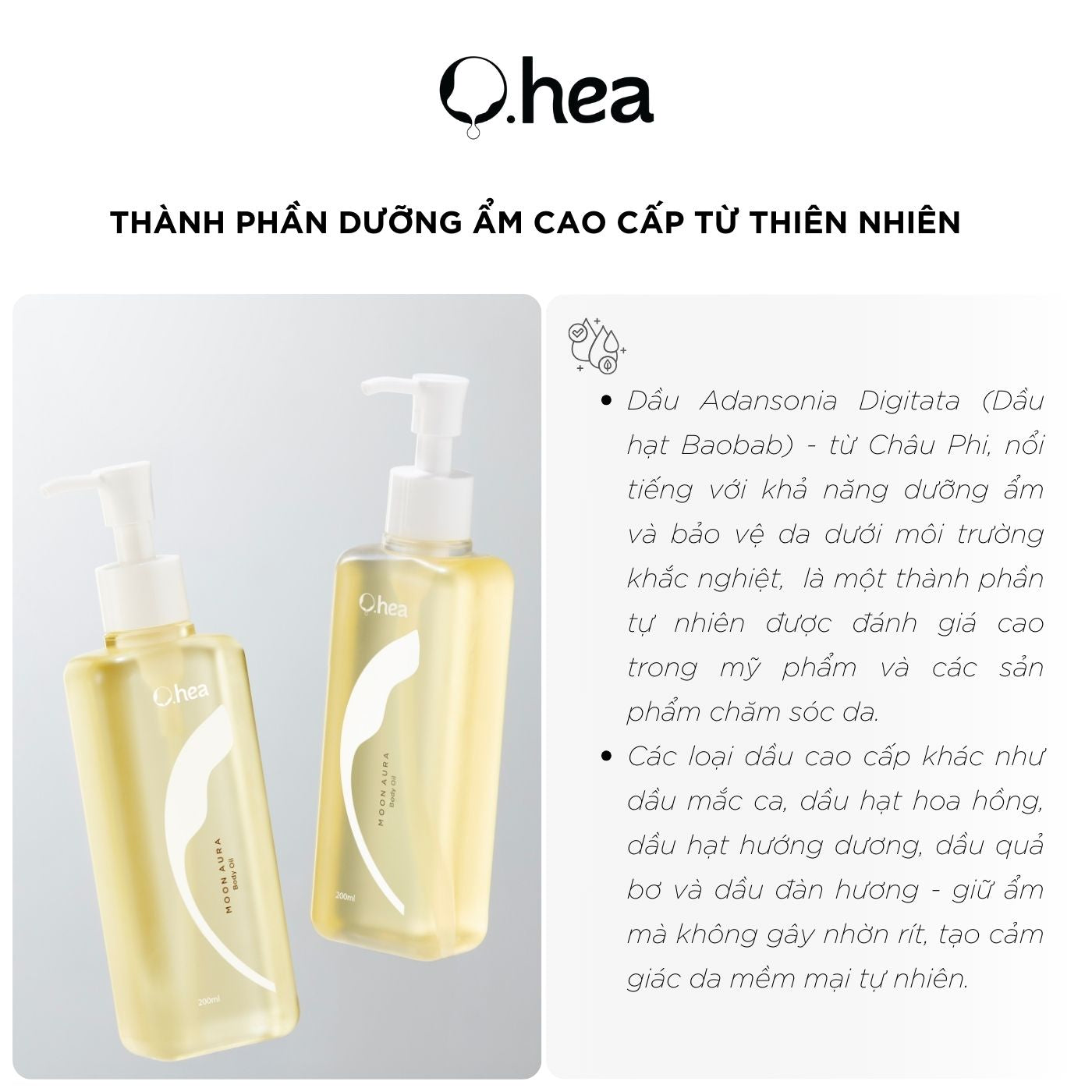 Body Oil - Moon Aura Body Oil 200ml