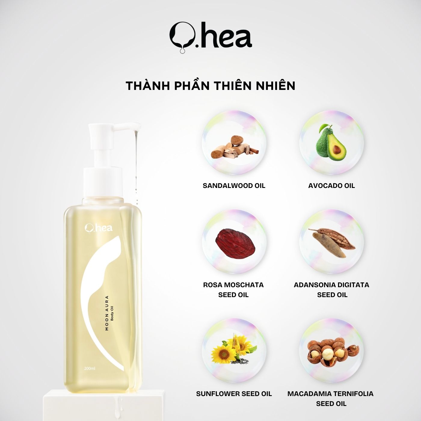 Body Oil - Moon Aura Body Oil 200ml