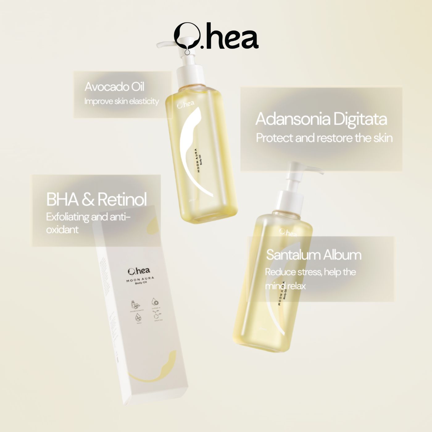 Body Oil - Moon Aura Body Oil 200ml
