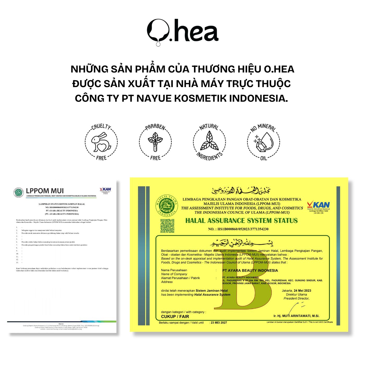 O.hea Lip Oil - Pumperry Oil 5ml