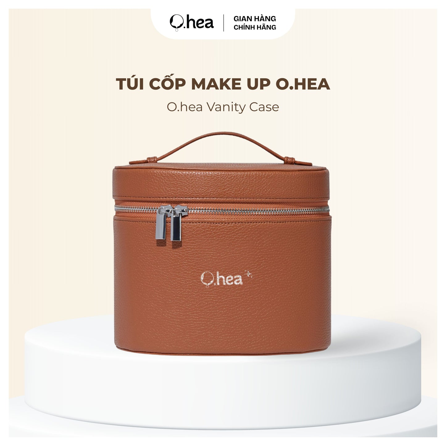 Cốp Make Up O.hea, Thiết Kế Tối Giản, Sang Trọng