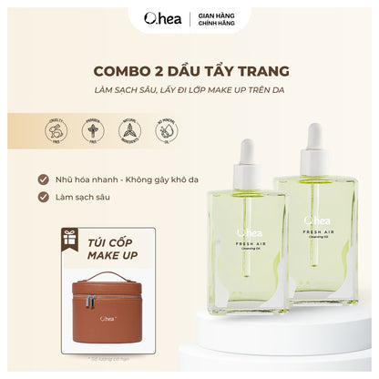 Cốp Make Up O.hea, Thiết Kế Tối Giản, Sang Trọng